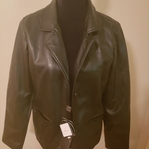 Beautiful Dress Black Leather Jacket.